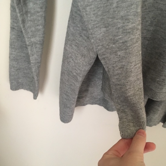 Forever 21 mock neck super soft grey sweater - Picture 4 of 4